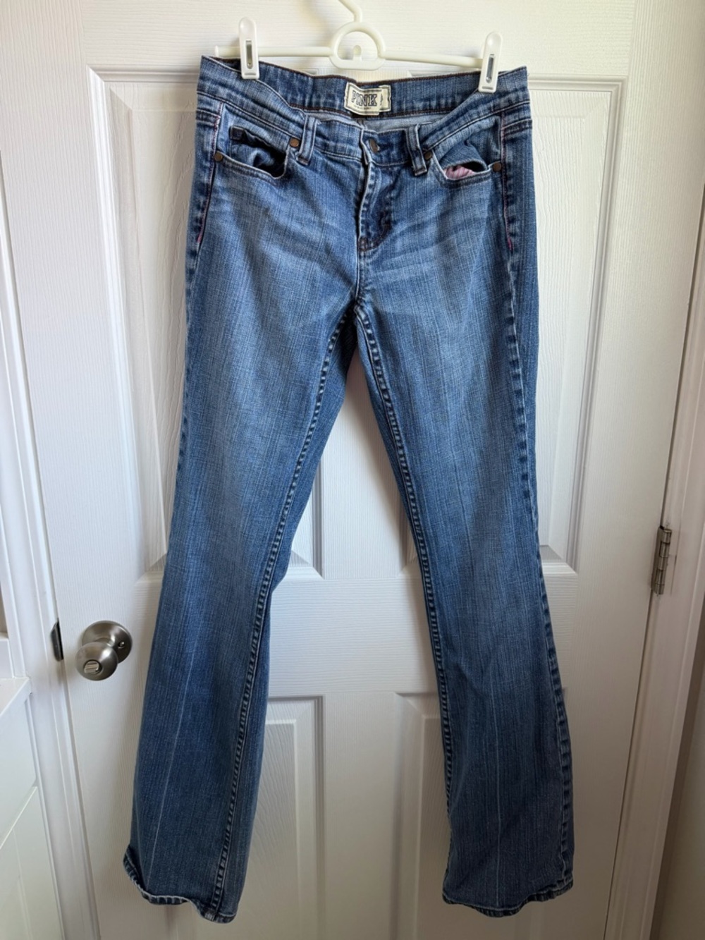 PINK Women's Blue Denim Jeans